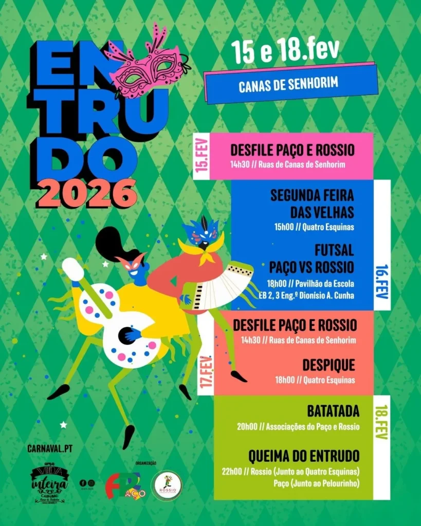 Carnaval de Canas de Senhorim 2026