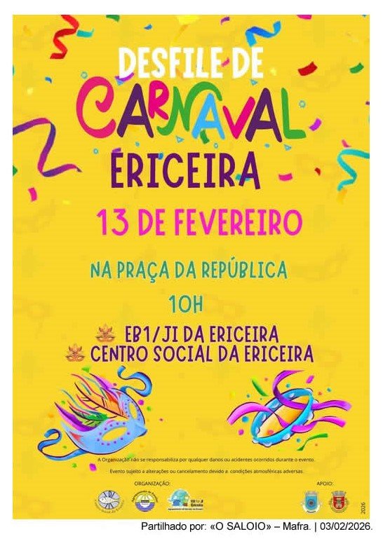 Carnaval de Ericeira 2026