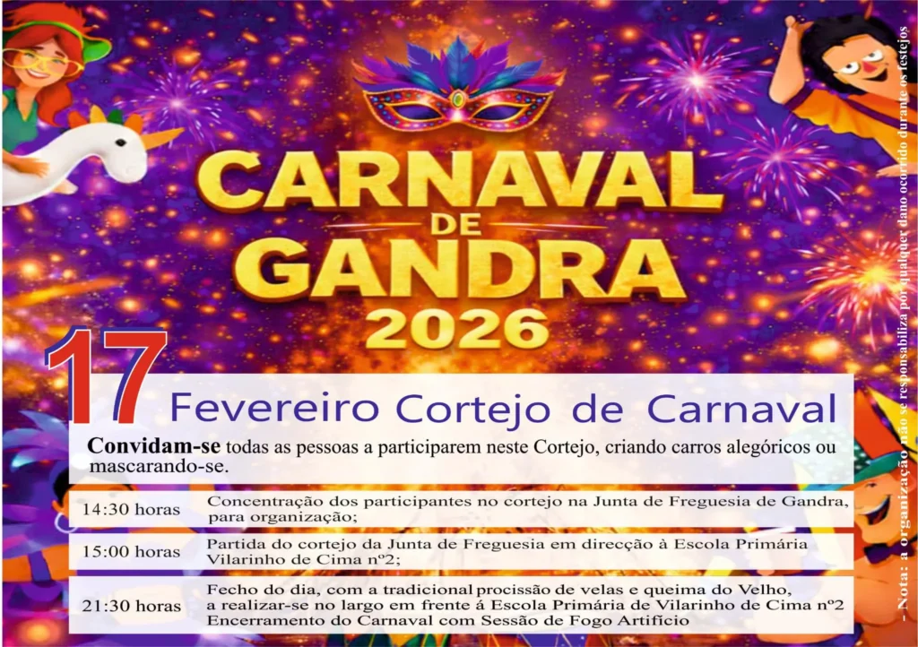 Carnaval de Gandra 2026