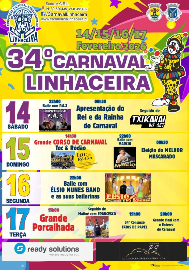 Carnaval de Linhaceira 2026