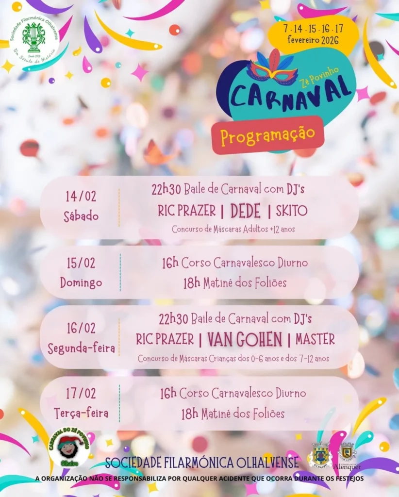 Carnaval de Olhalvo 2026