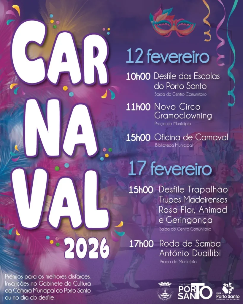 Carnaval de Porto Santo 2026