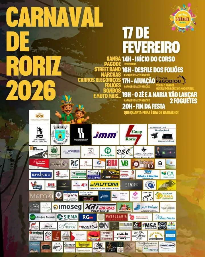 Carnaval de Roriz, Santo Tirso 2026