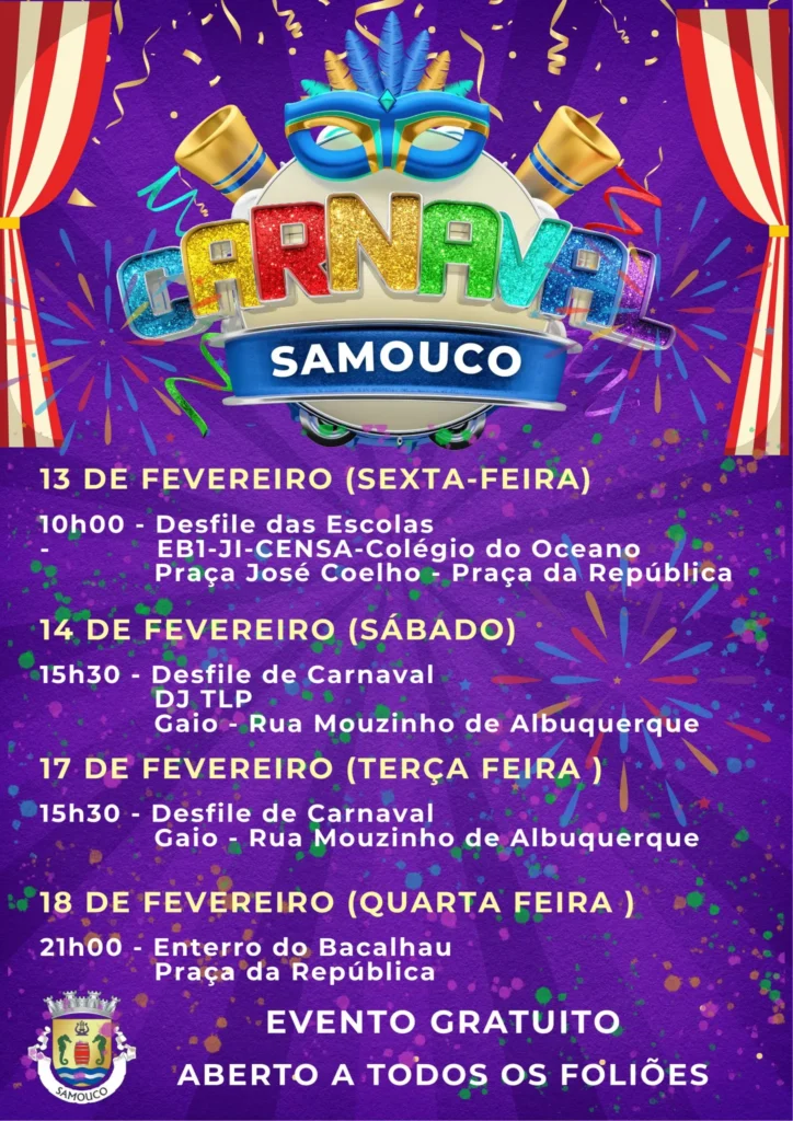 Carnaval de Samouco 2026