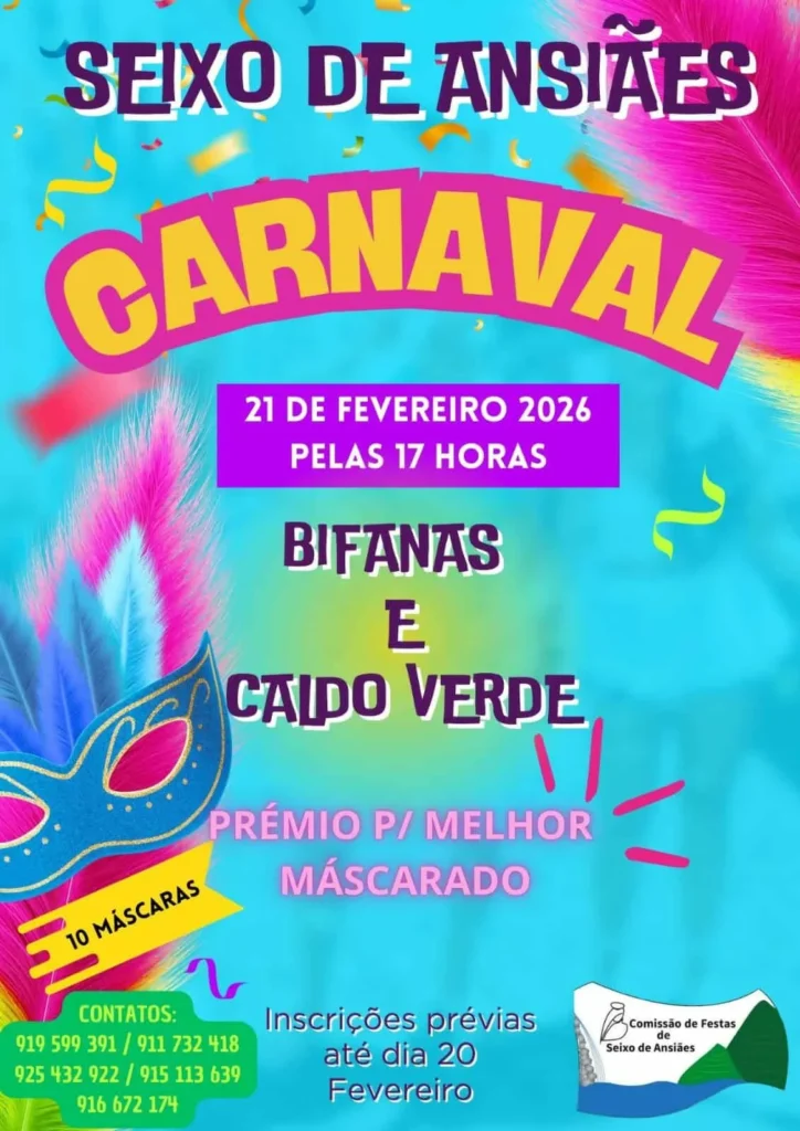 Carnaval de Seixo de Ansiães 2026