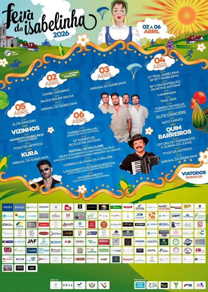 Festas da Isabelinha 2026 em Viatodos