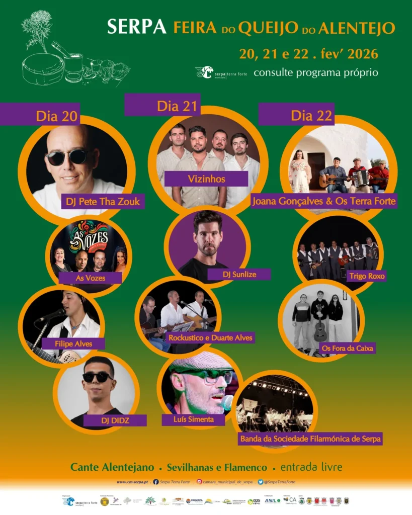 Feira do Queijo do Alentejo 2026 em Serpa