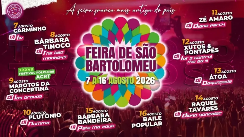 Feira de São Bartolomeu 2026 em Trancoso