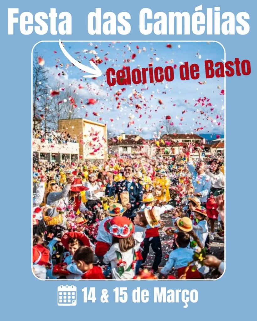 Festa das Camélias 2026 em Celorico de Basto