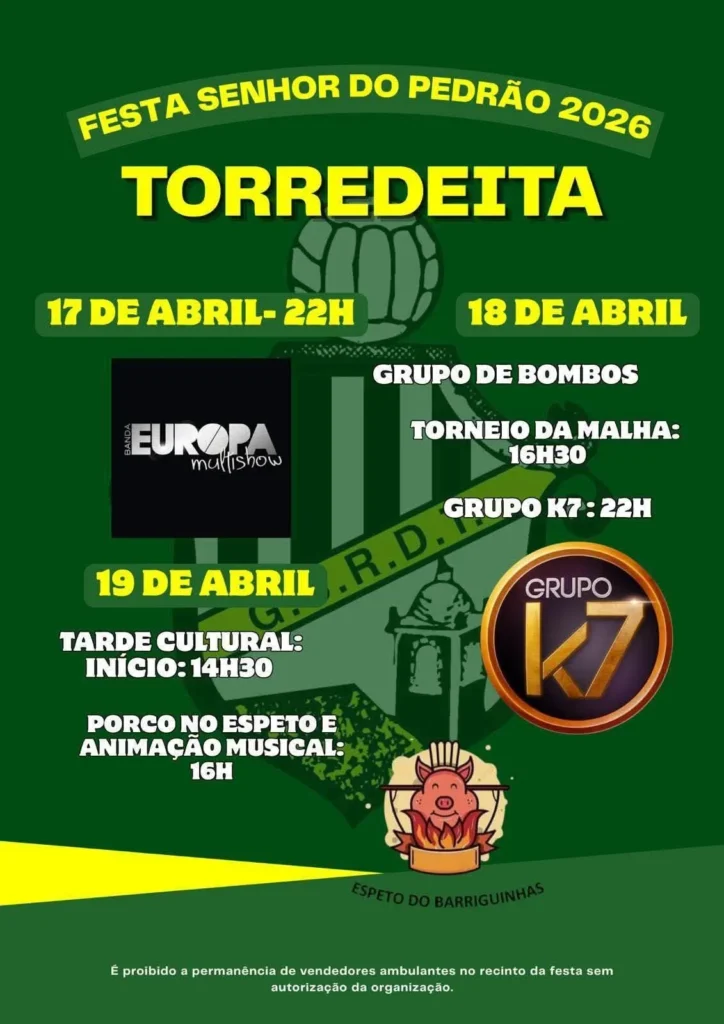 Festas de Torredeita (Senhor do Pedrão) 2026