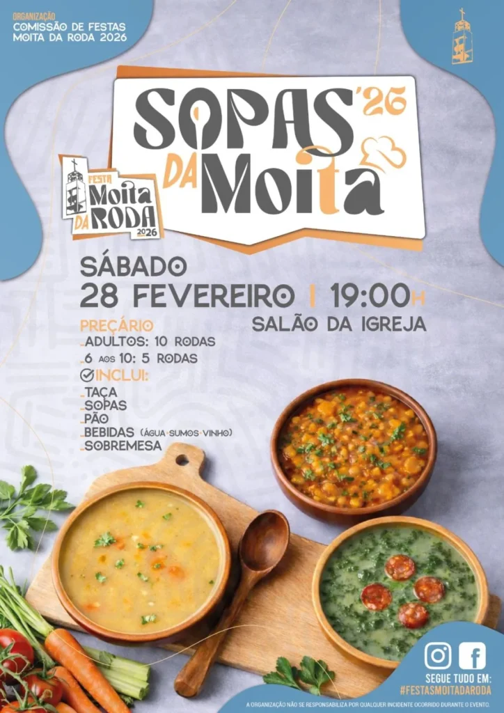 Festa das Sopas 2026 em Moita da Roda
