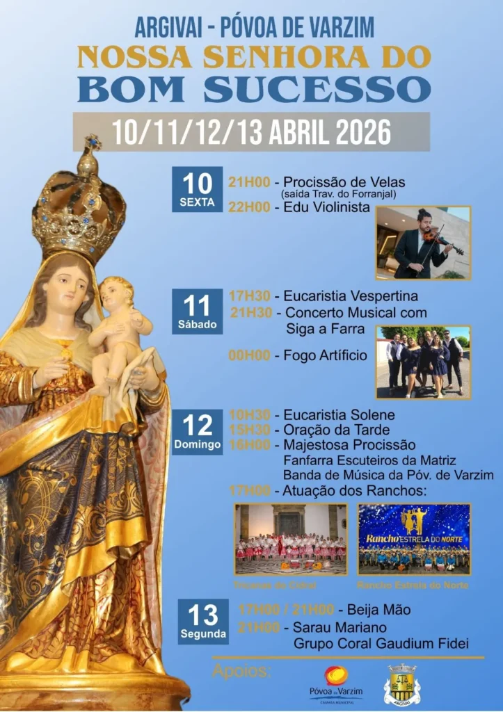 Festas de Argivai (Senhora do Bom Sucesso) 2026