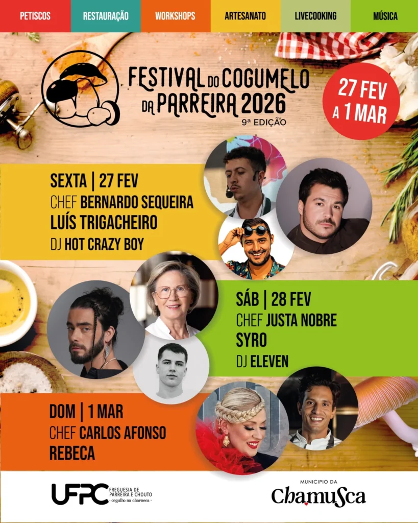 Festival do Cogumelo 2026 em Chamusca