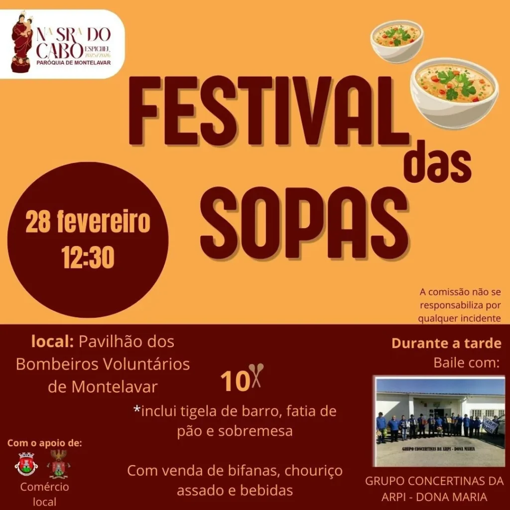 Festival das Sopas 2026 em Montelavar