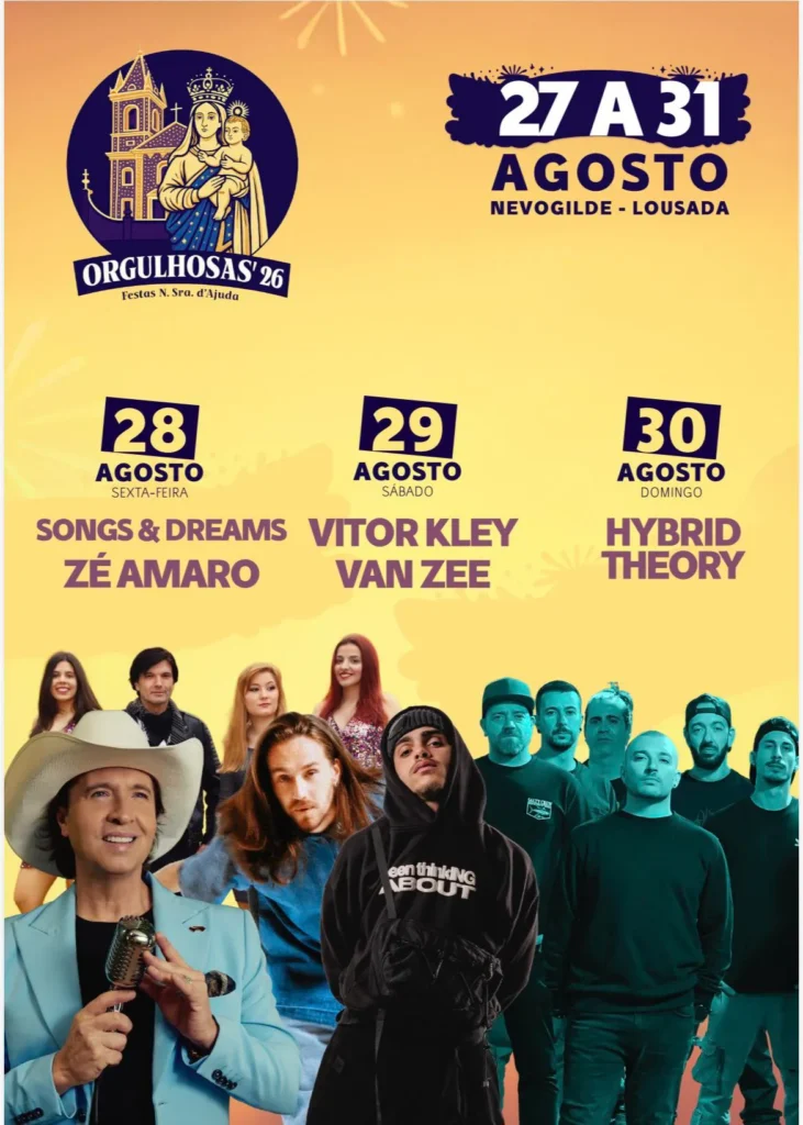 Festas de Nevogilde (Senhora da Ajuda - Orgulhosas) 2026