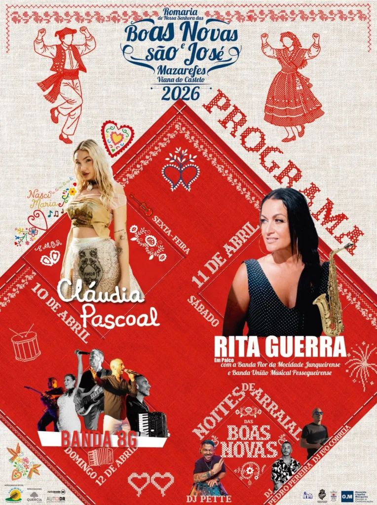 Romaria das Boas Novas e São José 2026 em Mazarefes