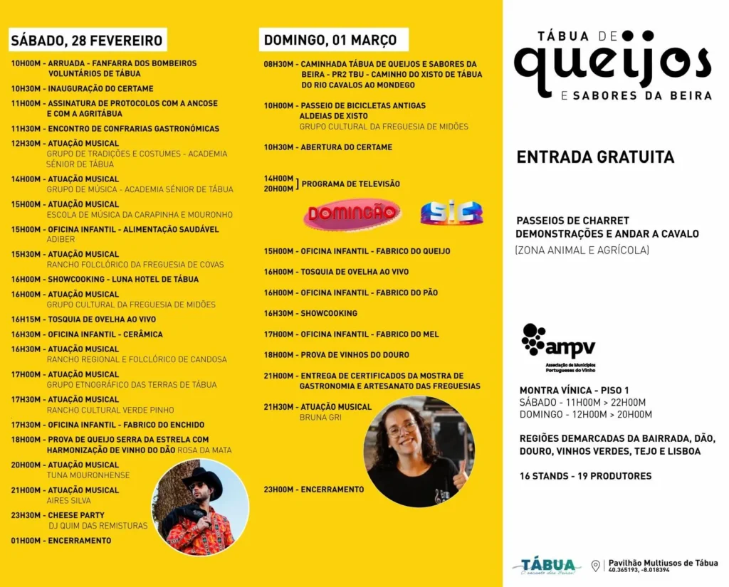 Tábua de Queijos 2026