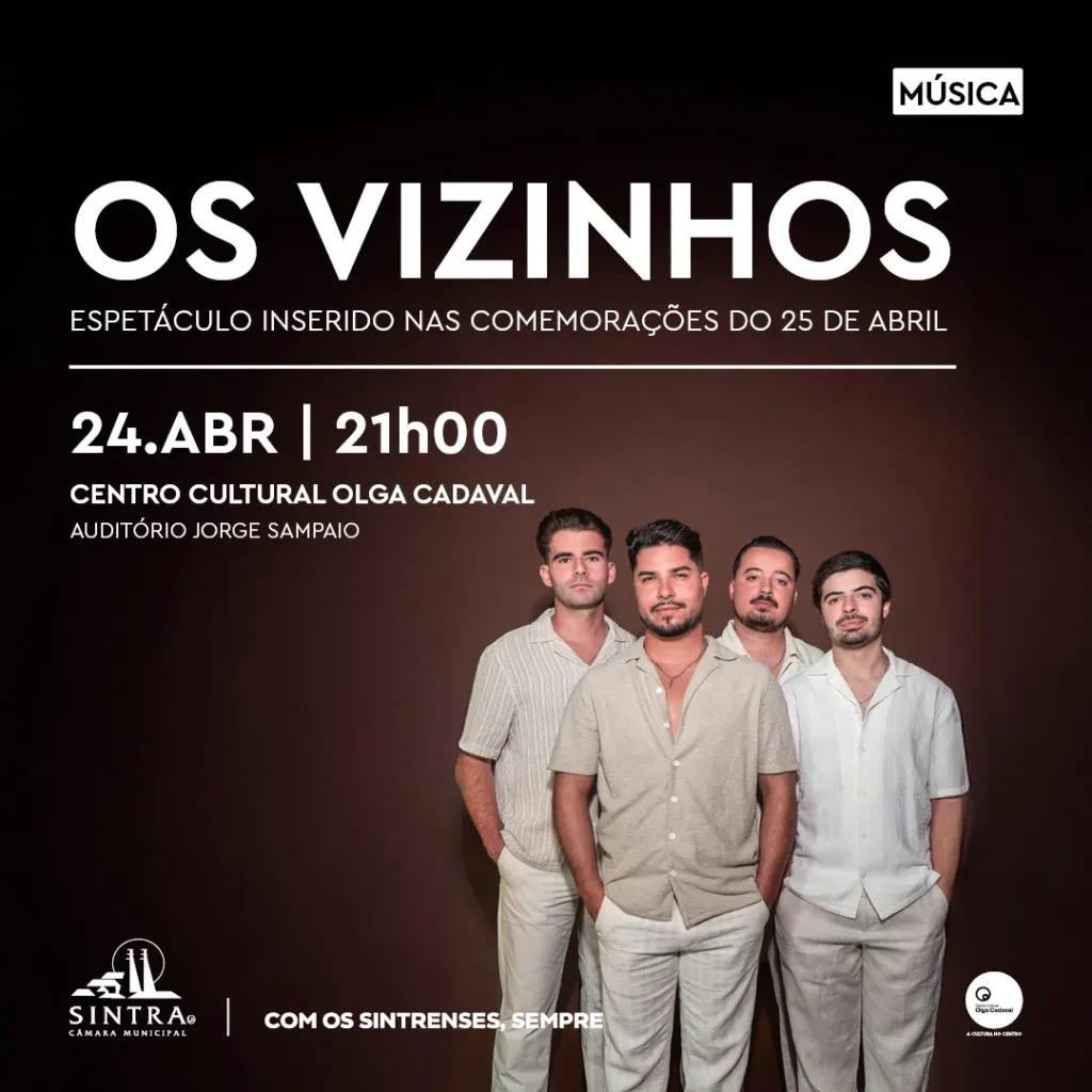 Concertos do 25 de Abril 2026 em Sintra