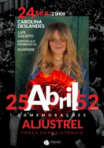 Concertos do 25 de Abril 2026 em Aljustrel