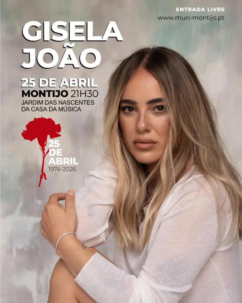 Concertos do 25 de Abril 2026 em Montijo