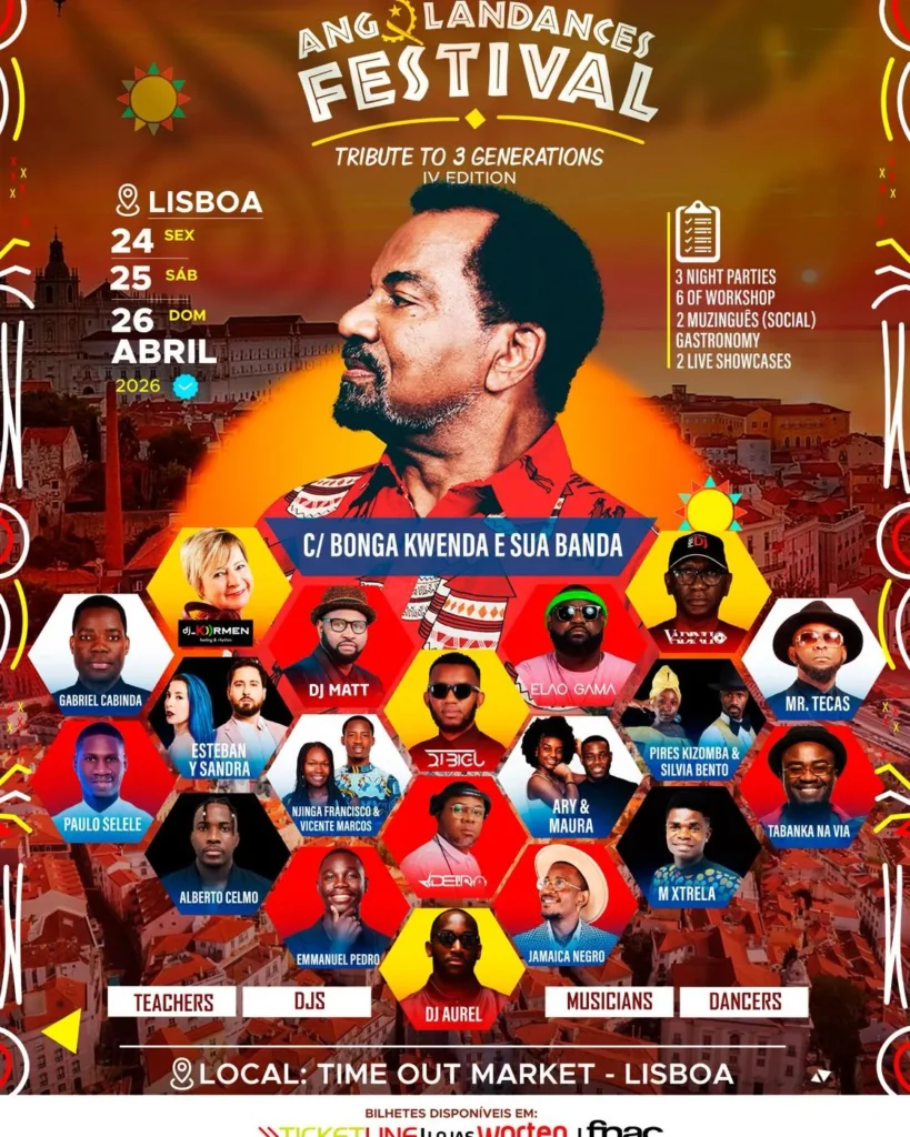 Concerto de Bonga 2026 em Lisboa