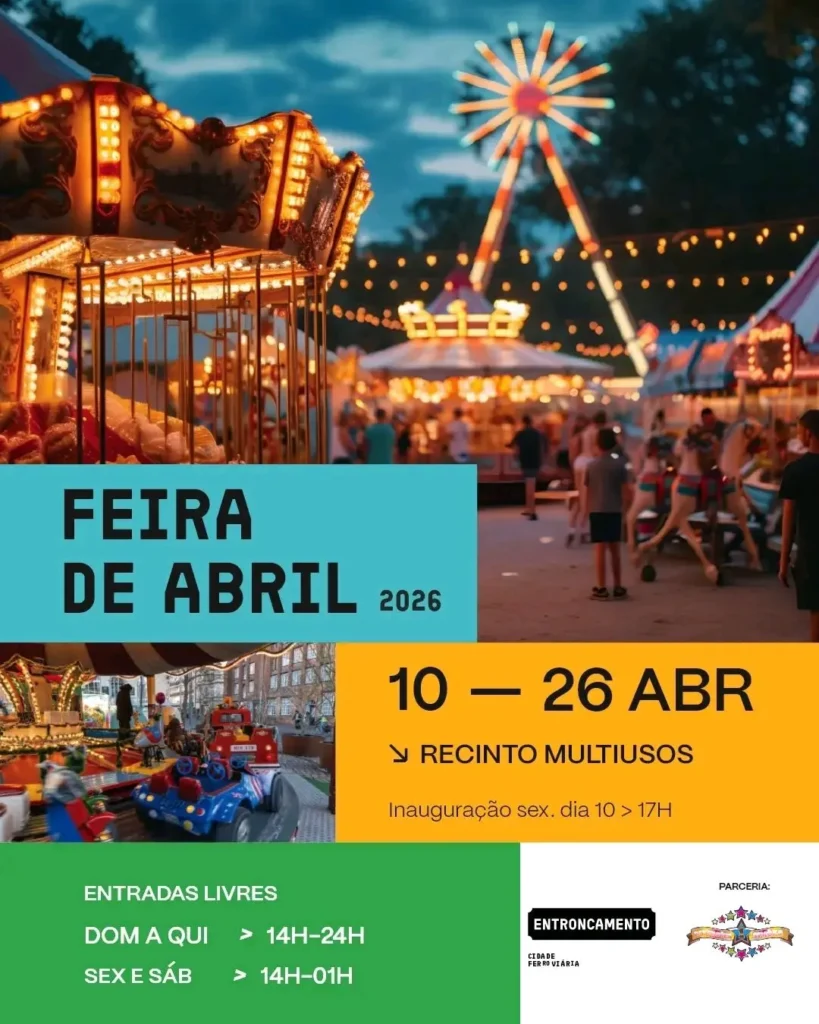 Feira de Abril 2026 em Entroncamento