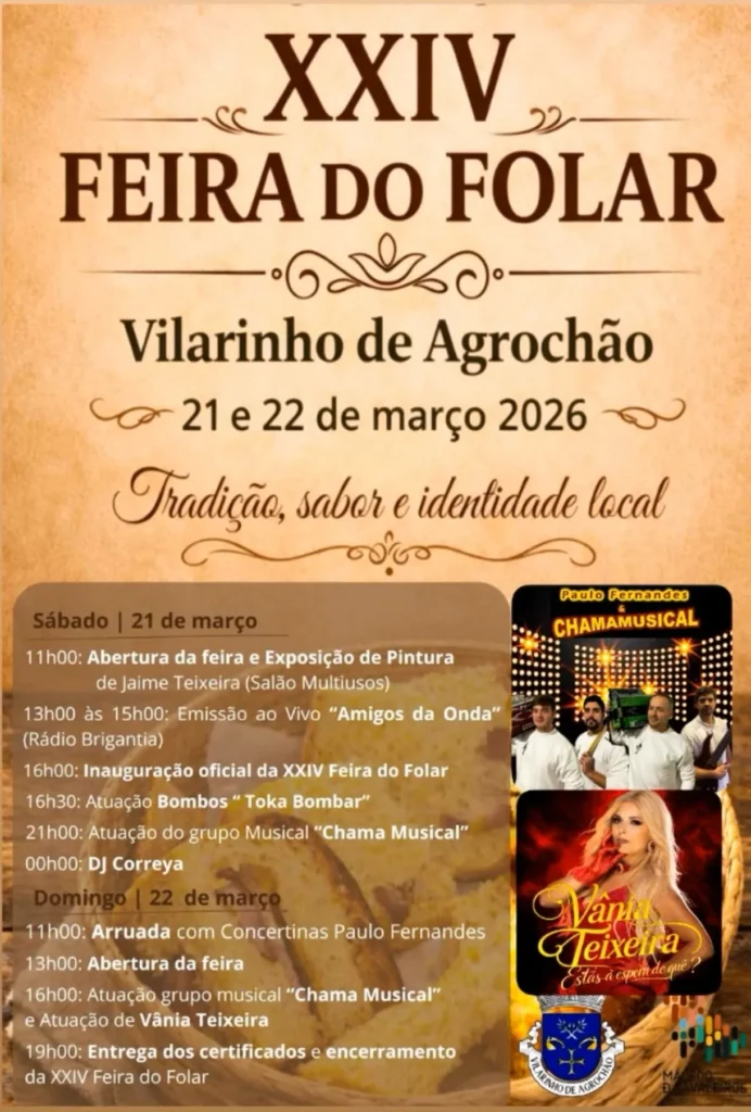 Feira do Folar 2026 em Vilarinho de Agrochão