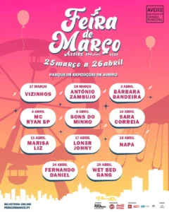 Feira de Março 2026 em Aveiro