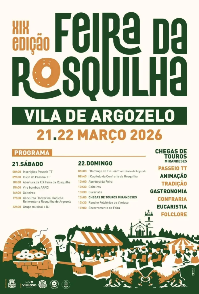 Feira da Rosquilha 2026 em Argozelo