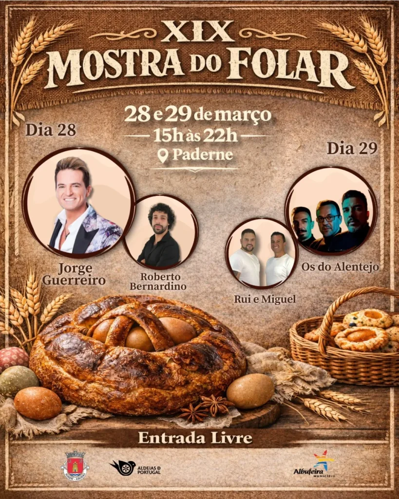 Festa do Folar 2026 em Paderne