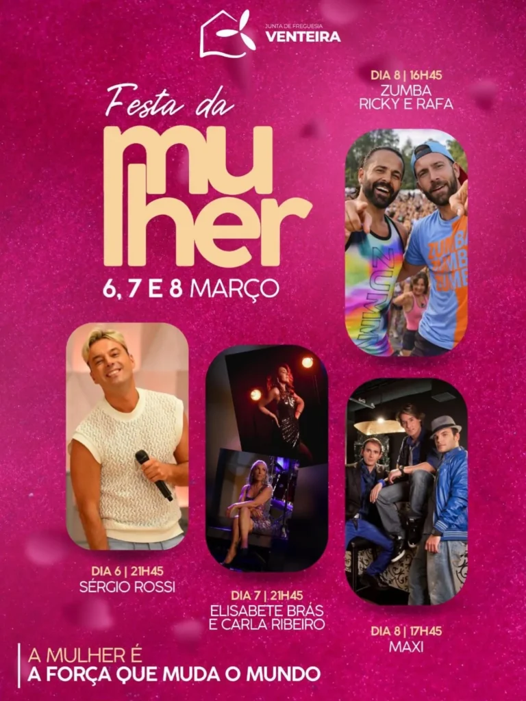 Festa da Mulher 2026 em Venteira