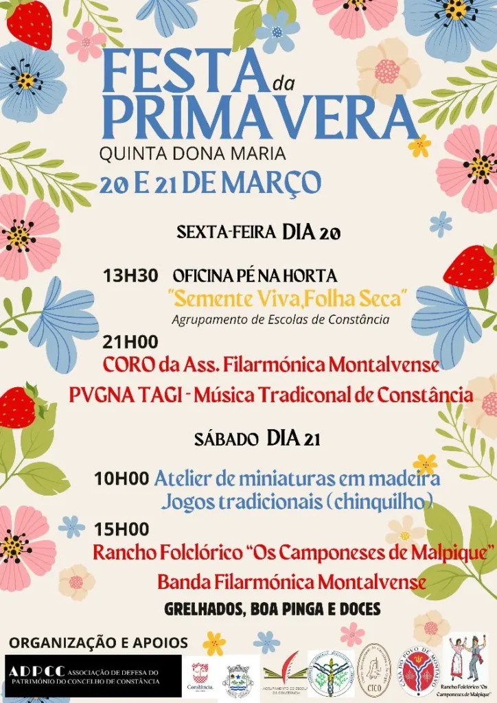 Festa da Primavera 2026 em Montalvo