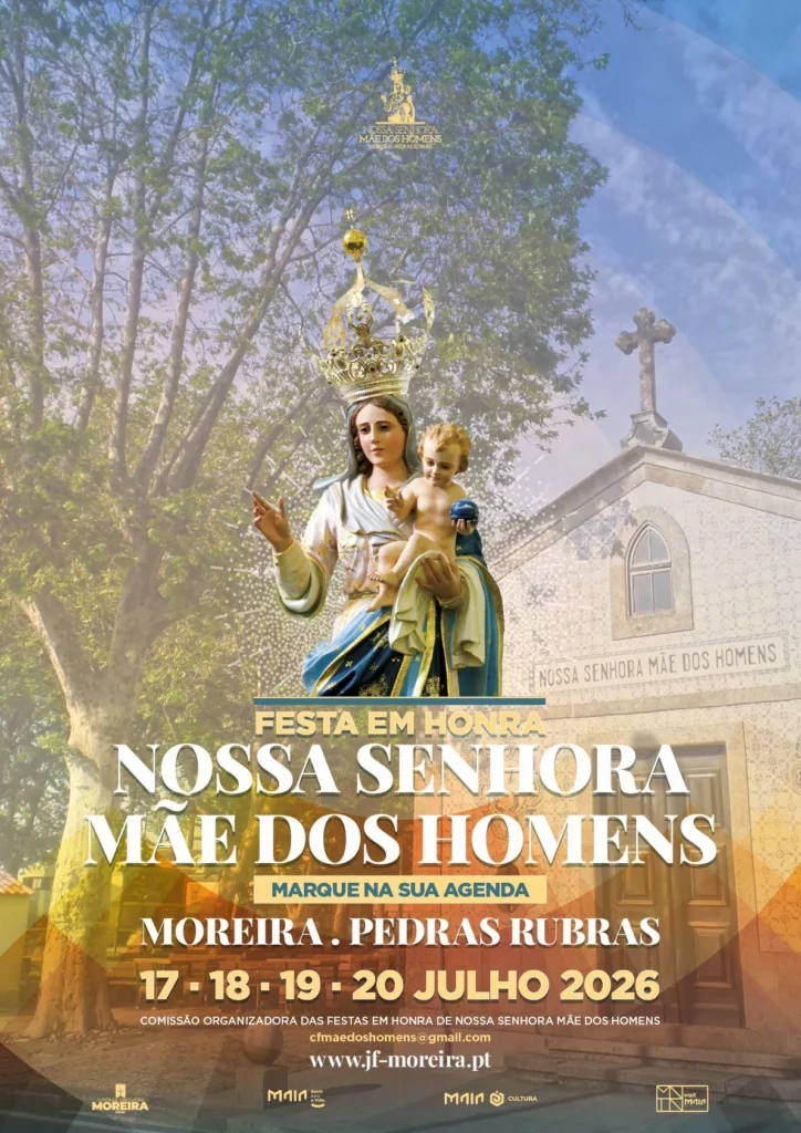 Festas de Moreira, Pedras Rubras (Senhora Mãe dos Homens) 2026