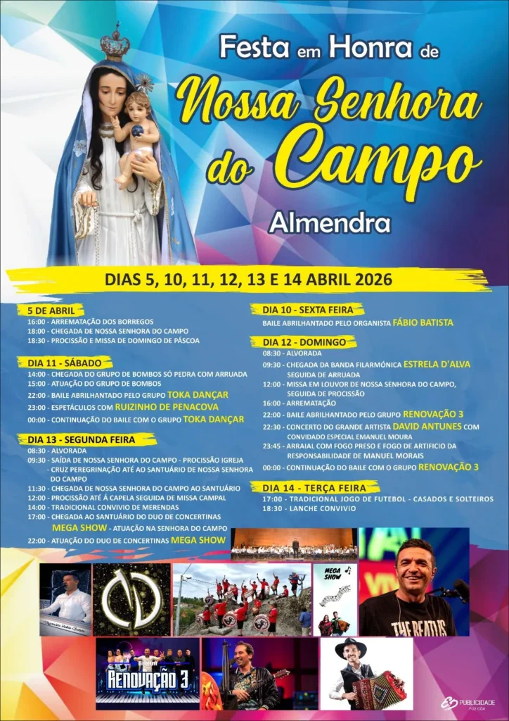 Festas de Almendra (Senhora do Campo) 2026