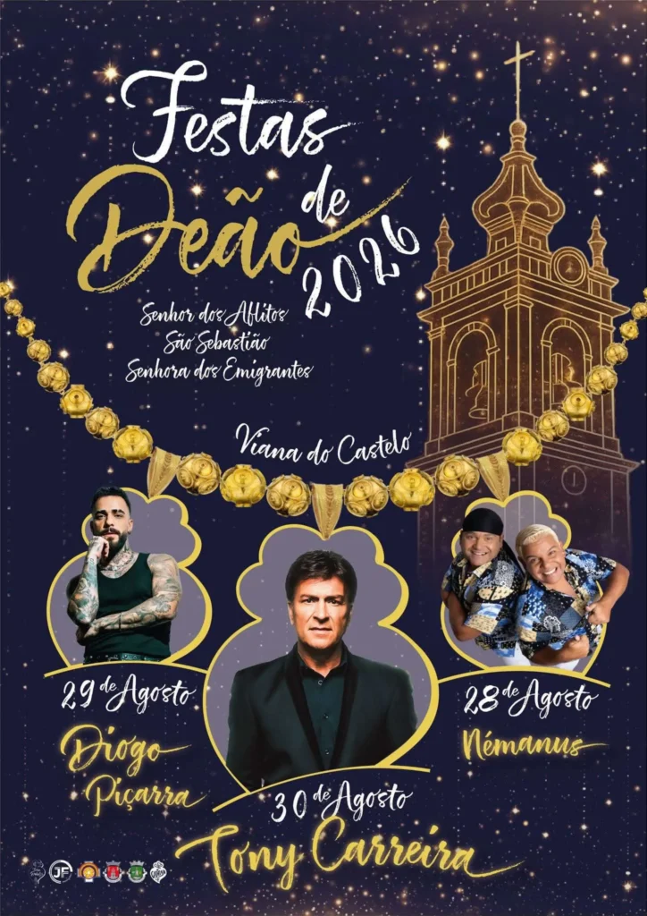 Festas de Deão (Senhor dos Aflitos) 2026