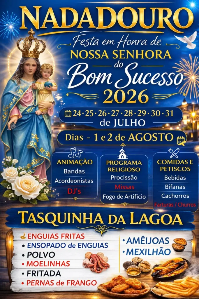 Festas de Nadadouro (Senhora do Bom Sucesso) 2026