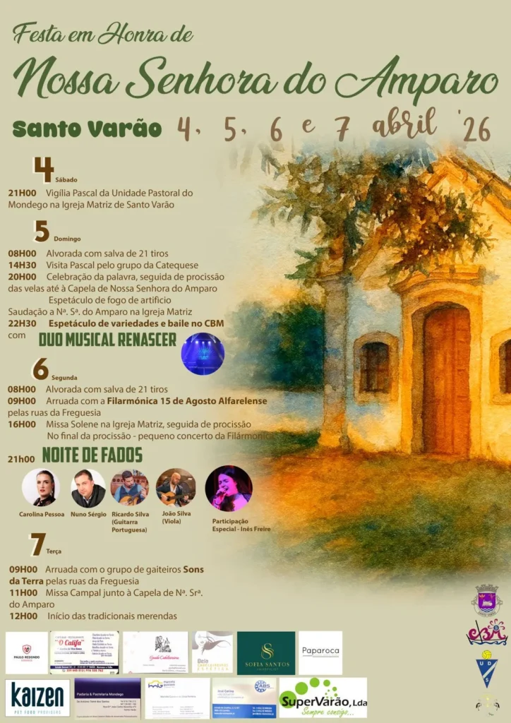 Festas de Santo Varão (Senhora do Amparo) 2026