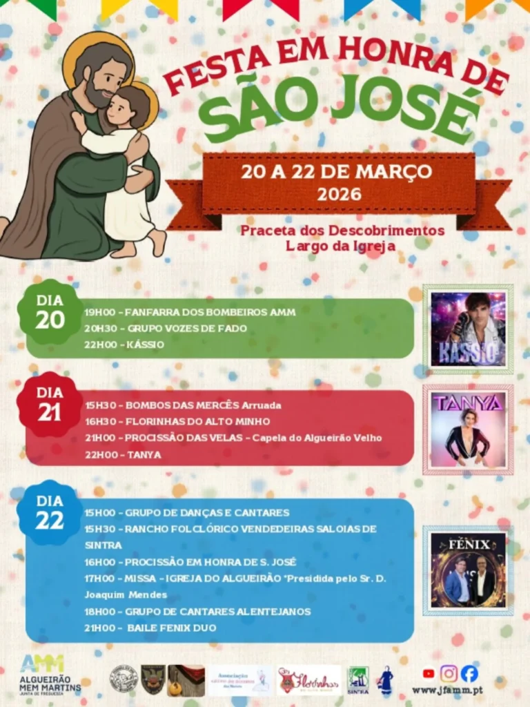 Festas do Algueirão (São José) 2026