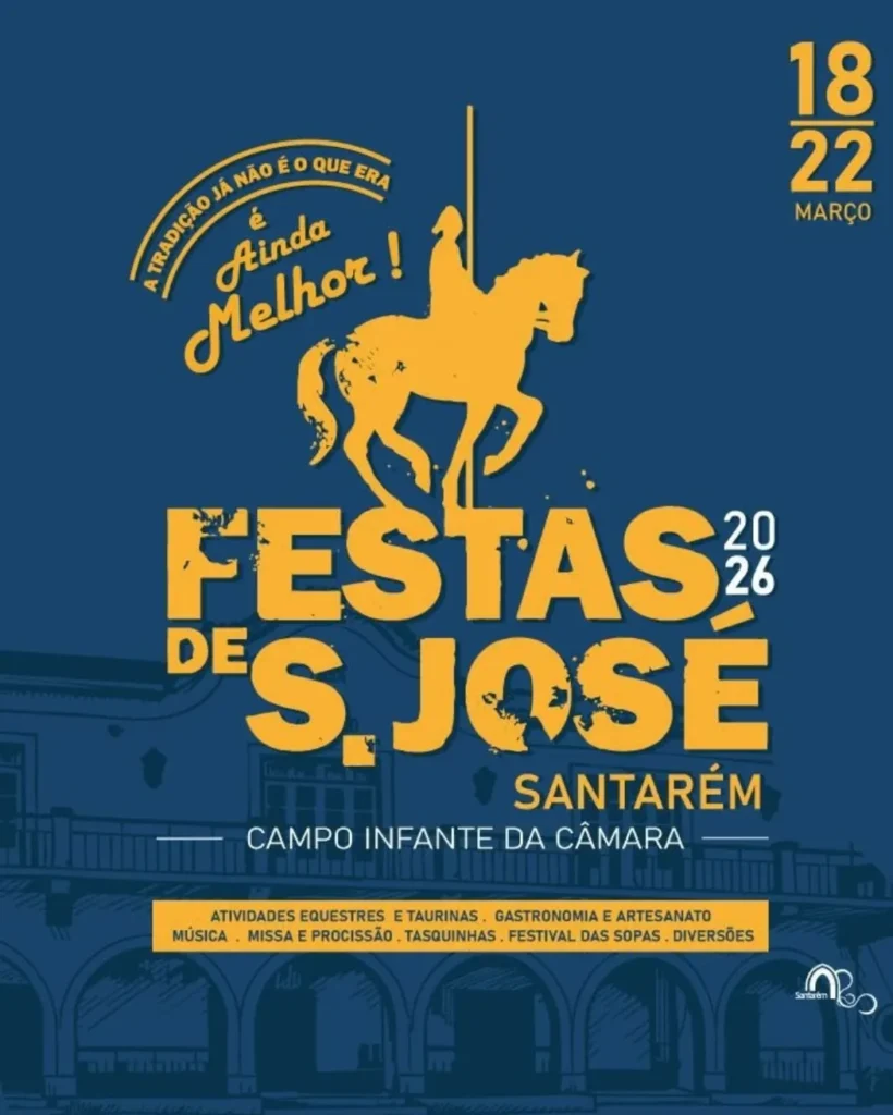 Festas de São José 2026 em Santarém