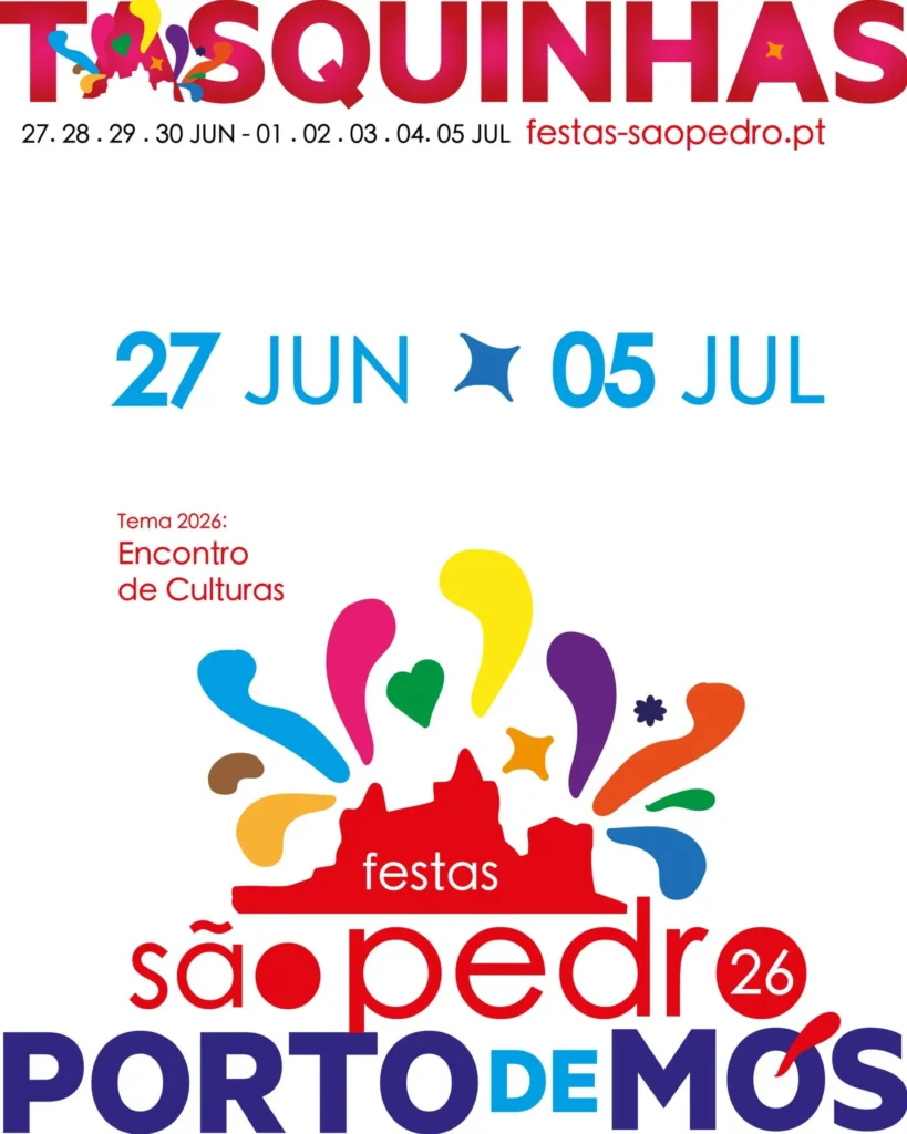 Festas de São Pedro 2026 em Porto de Mós