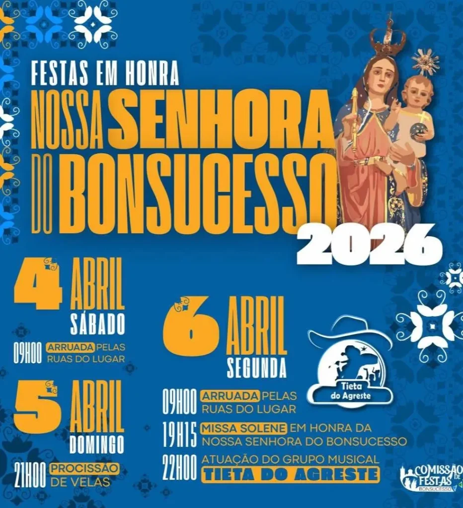 Festas de Bonsucesso de Aradas 2026