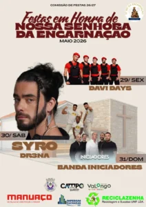 Festas de Campo, Valongo (Senhora da Encarnação) 2026