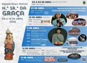 Festas de Padim da Graça (Senhora da Graça) 2026