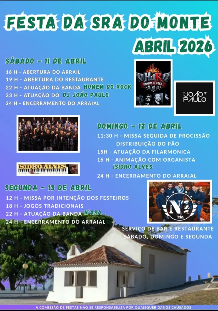 Festas da Senhora do Monte, Leiria 2026