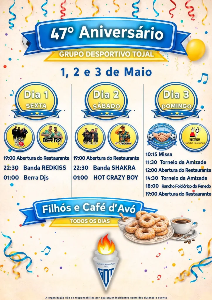 Festas do Tojal 2026