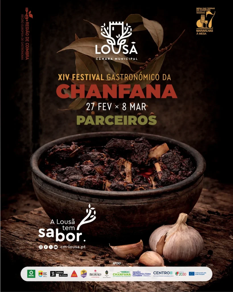 Festival Gastronómico da Chanfana 2026 em Parceiros