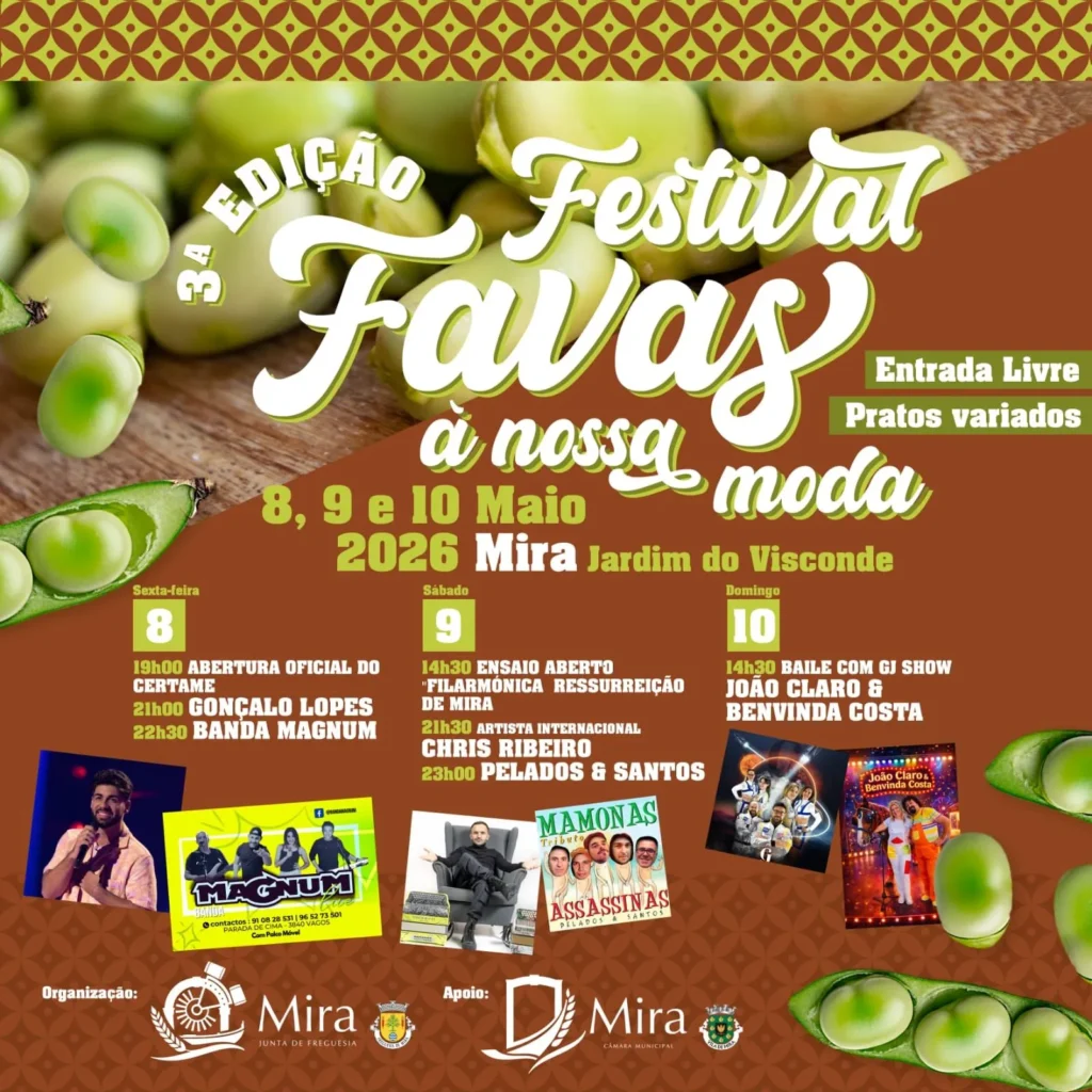 Festival das Favas 2026 em Mira