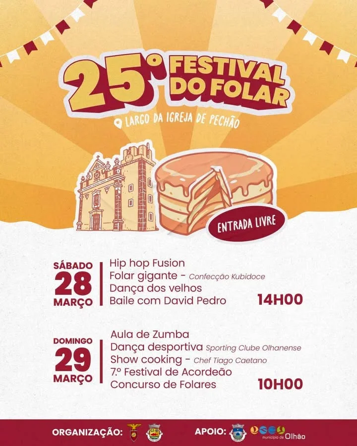 Festival do Folar 2026 em Pechão