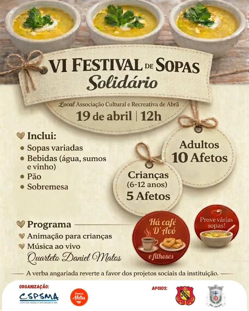 Festival de Sopas 2026 em Abrã