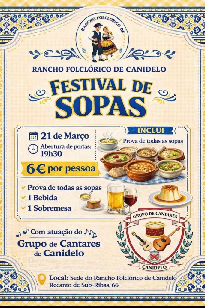 Festival de Sopas 2026 em Canidelo